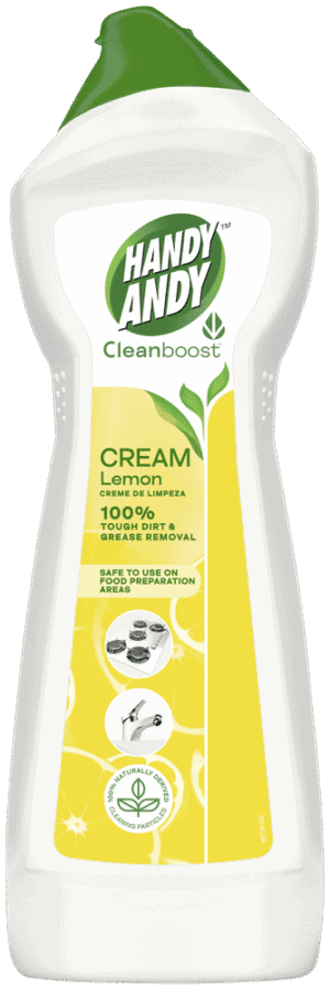 Handy Andy Cleanboost Lemon Multipurpose Cleaning Cream 750ml