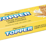 Bakers Topper Lemon Flavoured Cream Biscuits 125g