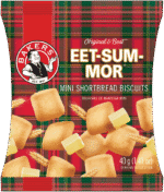 Bakers Eet-Sum-Mor Mini Shortbread Biscuits 40g