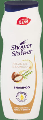 Shower To Shower Argan Oil & Bamboo Shampoo 400ml