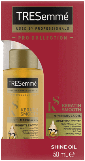 Tresemmé Keratin Smooth Frizz Control Hair Spray Oil Treatment 50ml