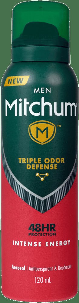 Mitchum Men Intense Energy Antiperspirant & Deodorant Aerosol 120ml