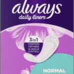 Always Daily Liners Normal Comfort Protect Scented Pantyliners 40pk