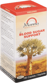 Manna Blood Sugar Support Caplets 180pk