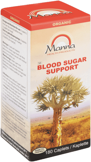 Manna Blood Sugar Support Caplets 180pk