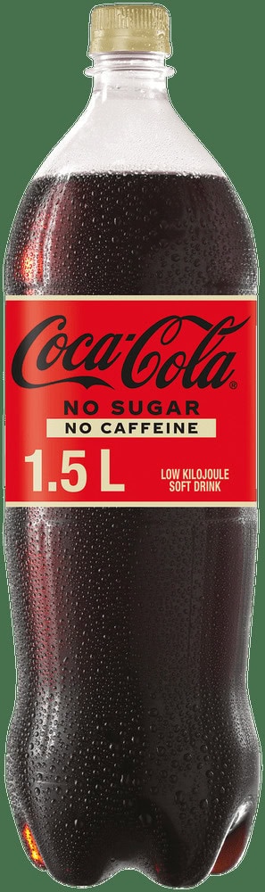 Coca-cola No Sugar No Caffeine Soft Drink 1.5L