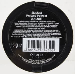 Yardley Stayfast Walnut 12HR Pressed Powder 15g