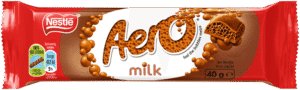 Nestlé Aero Milk Chocolate Bar 40g