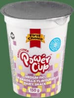 First Choice Power Cup Granadilla Flavoured Medium Fat Dairy Snack 150g