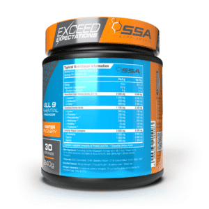 SSA Supplements SSA SUPP AMINO X9 240G MANGO ORANGE