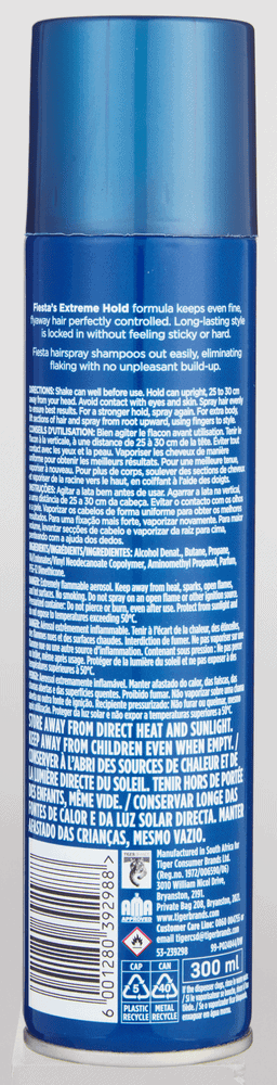 Fiesta Extreme Hold Hairspray 300ml