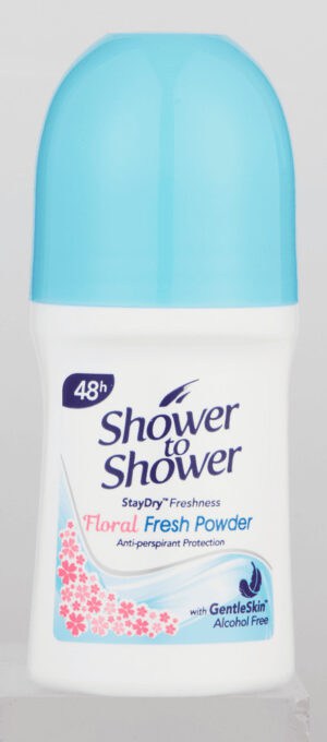 Shower To Shower Floral Fresh Powder Anti-Perspirant Roll-On 50ml