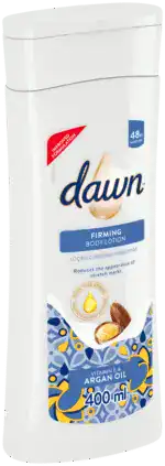 Dawn Vitamin E and Argan Oil Firming Repairing Body Lotion Helps Reduce Stretch Marks 400ml