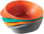 Tommee Tippee Easi-Scoop Feeding Bowls 4pk