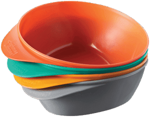 Tommee Tippee Easi-Scoop Feeding Bowls 4pk