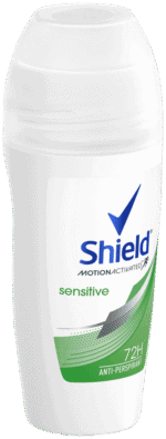 Shield Women Sensitive Antiperspirant Roll-On Deodorant 50ml