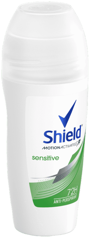 Shield Women Sensitive Antiperspirant Roll-On Deodorant 50ml