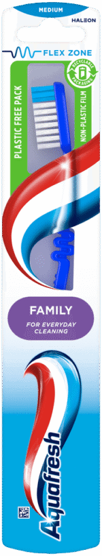 Aquafresh Family Medium Toothbrush 1s - Image 1