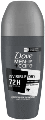 Dove Men+care Men+Care Invisible Dry Antiperspirant Roll-On Deodorant 50ml