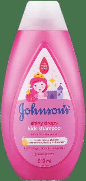 Johnson's Shiny Drops Kids Shampoo 500ml