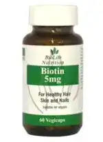Biolife BIOTIN 5MG CAPS 60'S