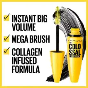 Maybelline NY MAYBELLINE COLOSSAL MASCARA AND EYELINE