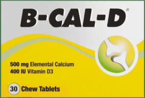 B-cal D Supplement Chew Tablets 30pk