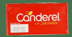 Canderel Sucralose Low Kilojoule Sweetener Sticks 50pk