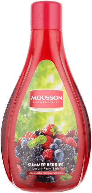 image-0 Mousson Summer Berries Luxury Foam Bath 2L