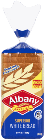 Albany Superior White Bread 700g