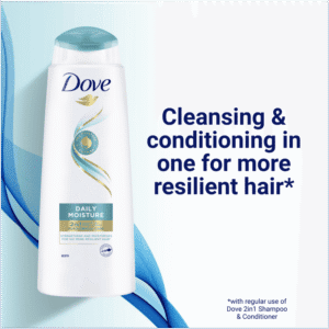 Dove Daily Moisture 2-in-1 Shampoo & Conditioner 400ml