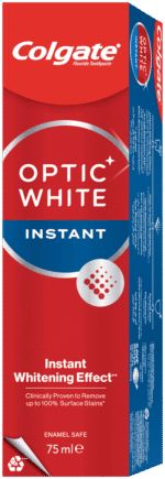 Colgate Optic White Instant Fluoride Toothpaste 75ml