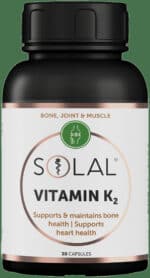 Solal Vitamin K2 Capsules 30pk
