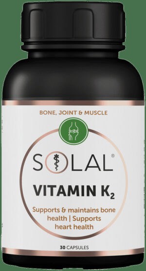 Solal Vitamin K2 Capsules 30pk
