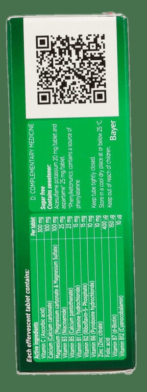 Berocca Performance Tropical Flavour Effervescent Tablets 10pk