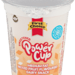 First Choice Power Cup Mixed Fruit Flavoured Medium Fat Dairy Snack 150g