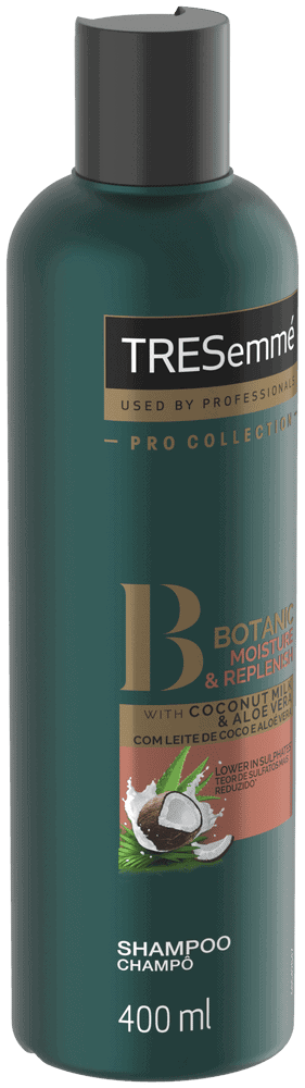 Tresemmé Botanic Moisture and Replenish Lower Sulphate Shampoo 400ml
