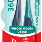 Colgate 360° Medium Toothbrush 2pk