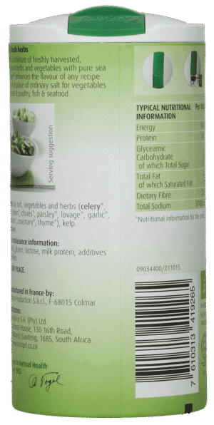 A VOGEL HERBAMARE H/SALT 250G