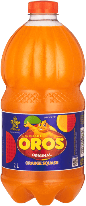 image-0 Brookes Oros Orange Squash 2L