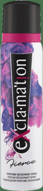 Exclamation Fierce Perfume Deodorant Body Spray 90ml