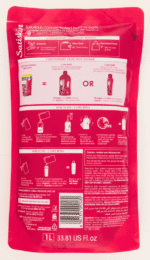Satiskin Blissful Berry Fantasy Concentrated Bubble Bath Refill 1L