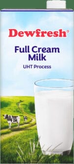 Dewfresh Long Life Full Cream Milk 1L