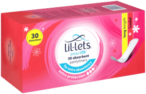 Lil-lets SmartFit Long Length Scented Pantyliners 30pk