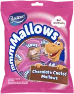 Beacon mmmMallows Chocolate Coated Mallows 135g