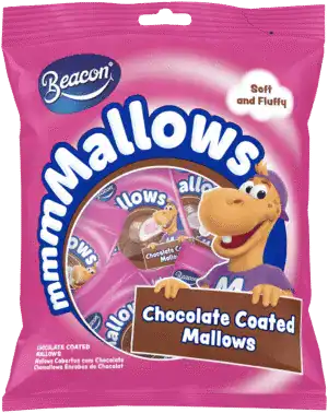 Beacon mmmMallows Chocolate Coated Mallows 135g