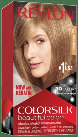 image-0 Revlon Colorsilk Dark Blonde Beautiful Color Permanent Hair Colour 1s