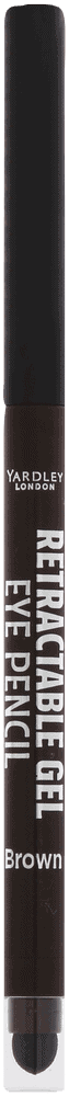 Yardley Brown Retractable Gel Eye Pencil 1s