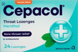 Cepacol Menthol Throat Lozenges 24pk