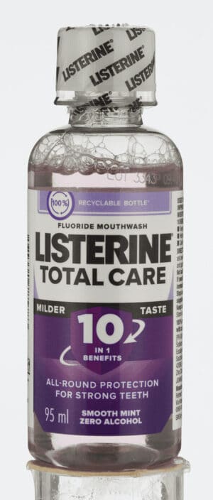 Listerine Total Care Smooth Mint Fluoride Mouthwash 95ml